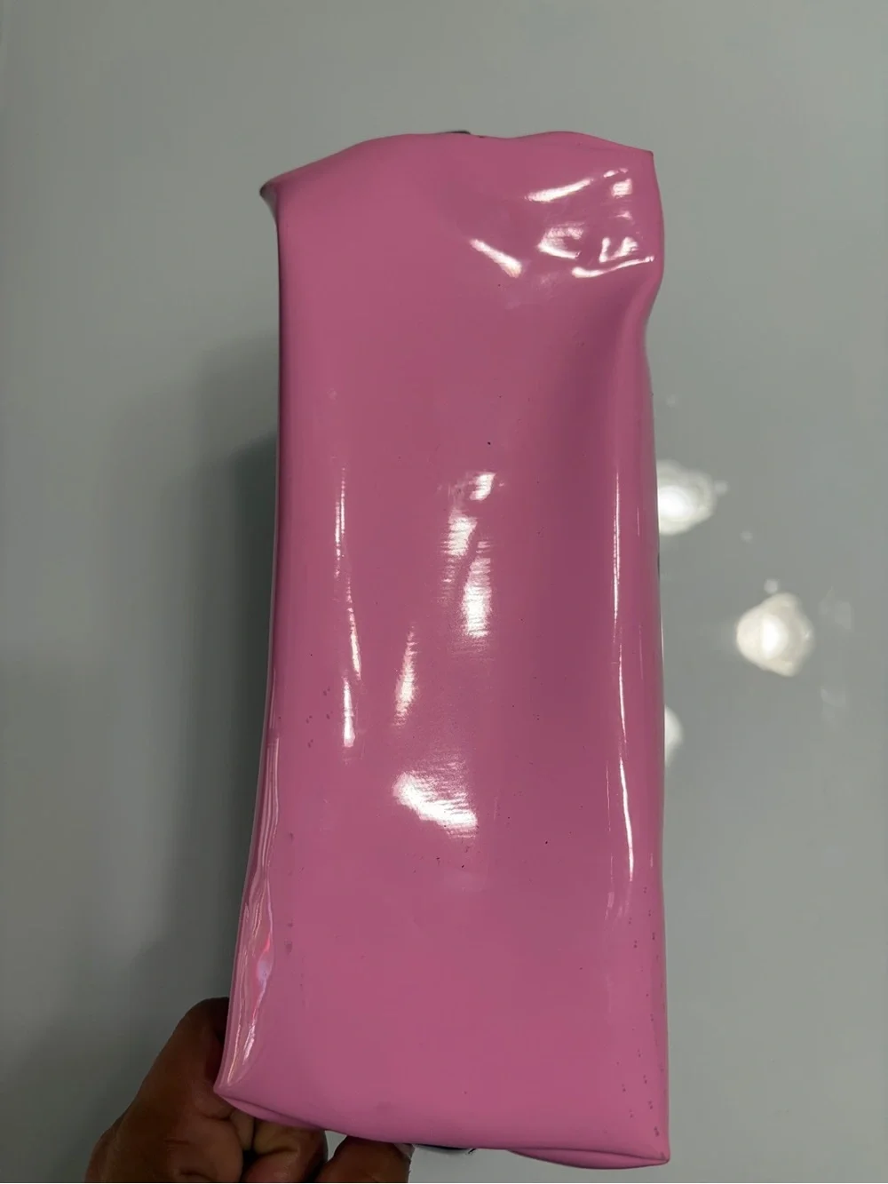 The Crème Shop x Minnie Mouse Pink Polka Dot Cosmetic Bag